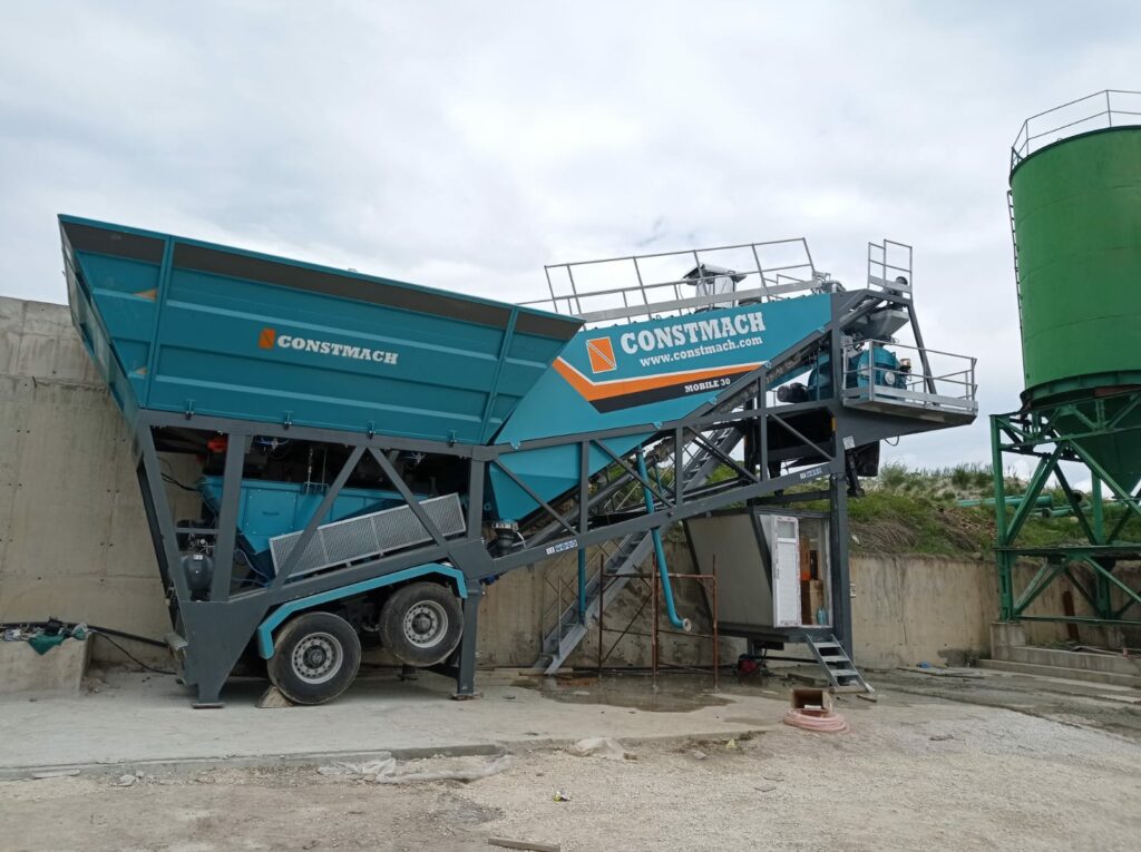 mobile batching plant 30
