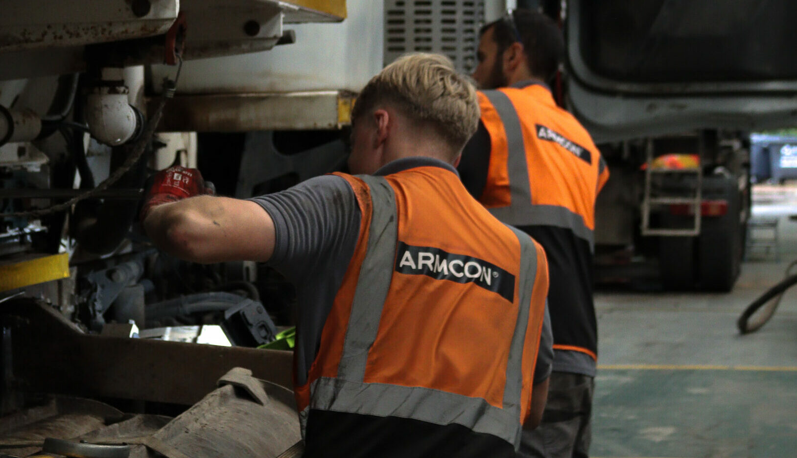 Armcon engineering and servicing team